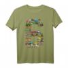 Fun Kinder 6. Geburtstag Bauernhof-Traktor T-Shirt – Perfektes Geschenk für 6-Jährige Kinder, Jungen & Mädchen, mit Bauernhof- und Traktor-Design