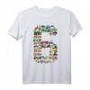 Fun Kinder 6. Geburtstag Bauernhof-Traktor T-Shirt – Perfektes Geschenk für 6-Jährige Kinder, Jungen & Mädchen, mit Bauernhof- und Traktor-Design