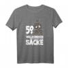 Herren Lustig Geschenkidee zum 59. Geburtstag - Cooles T-Shirt mit Spruch 'Willkommen im Club der alten Säcke' für Männer, Partner, Bruder & Freunde
