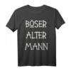 Böser Alter Mann Fun T-Shirt - Humorvolles Knochen-Design für Männer, Perfekt als Geschenk