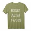 Böser Alter Mann Fun T-Shirt - Humorvolles Knochen-Design für Männer, Perfekt als Geschenk