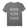 Böser Alter Mann Fun T-Shirt - Humorvolles Knochen-Design für Männer, Perfekt als Geschenk