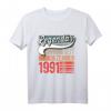 33. Geburtstag Mann T-Shirt – Legendär seit Dezember 1991, lustiges Geschenk für den 33. Geburtstag, perfekt für Männer und Frauen
