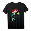 HapDog The Little Mermaid Ariel & Flounder T-Shirt – Offizielles Disney Merchandise zum Jubiläum