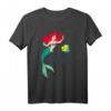 HapDog The Little Mermaid Ariel & Flounder T-Shirt – Offizielles Disney Merchandise zum Jubiläum