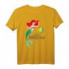 HapDog The Little Mermaid Ariel & Flounder T-Shirt – Offizielles Disney Merchandise zum Jubiläum
