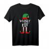 Whisky Elf Familienoutfit Partnerlook Weihnachten - Lustiges Elf T-Shirt für die ganze Familie als Alternative zu Weihnachts-Pullovern