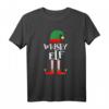Whisky Elf Familienoutfit Partnerlook Weihnachten - Lustiges Elf T-Shirt für die ganze Familie als Alternative zu Weihnachts-Pullovern