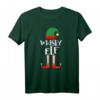 Whisky Elf Familienoutfit Partnerlook Weihnachten - Lustiges Elf T-Shirt für die ganze Familie als Alternative zu Weihnachts-Pullovern