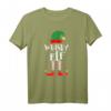 Whisky Elf Familienoutfit Partnerlook Weihnachten - Lustiges Elf T-Shirt für die ganze Familie als Alternative zu Weihnachts-Pullovern