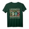 41. Geburtstag Legendär Seit 1982 T-Shirt – Limitierte Auflage für den Jahrgang 1982, Perfektes Geschenk für Freunde, Familie & Geburtstagsfeier