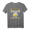 Unterschätze niemals einen alten Mann Elektroauto T-Shirt – Lustiges E-Auto Design für Fans nachhaltiger Mobilität