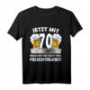 Jetzt mit 70 Jahre alt Geburtstag T-Shirt für Frauen und Männer – Lustiges Geschenk für Jubiläum, Party & Überraschungsfeier