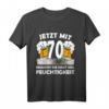 Jetzt mit 70 Jahre alt Geburtstag T-Shirt für Frauen und Männer – Lustiges Geschenk für Jubiläum, Party & Überraschungsfeier
