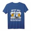 Jetzt mit 70 Jahre alt Geburtstag T-Shirt für Frauen und Männer – Lustiges Geschenk für Jubiläum, Party & Überraschungsfeier