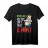 Herren Vertraue Keinem Furz Rentner T-Shirt – Lustiges Geschenk für Papa, Opa & Schwiegervater zum 50., 60. & 70. Geburtstag, Ruhestand & Männerabend