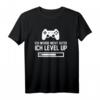 Ich werde nicht älter ich level up T-Shirt – Lustiges Gaming- und Geburtstags-Outfit für Gamer, Zocker & Geek
