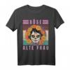Frauen Böse Alte Frau - Totenkopf Vintage - Biker - Gang T-Shirt für Frauen mit Humor, Sarkasmus & Ironie