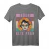 Frauen Böse Alte Frau - Totenkopf Vintage - Biker - Gang T-Shirt für Frauen mit Humor, Sarkasmus & Ironie