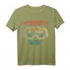 Unterschätze niemals einen alten Mann auf Skiern Geschenk T-Shirt – Lustiges Wintersport Outfit für Skifahrer und Snowboarder