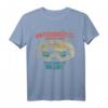 Unterschätze niemals einen alten Mann auf Skiern Geschenk T-Shirt – Lustiges Wintersport Outfit für Skifahrer und Snowboarder