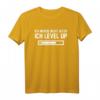 Ich werde nicht älter, ich level up T-Shirt – Lustiges Gaming Geburtstags-Shirt für Jungs & Mädchen, Zocker & Gamer