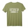 Ich werde nicht älter, ich level up T-Shirt – Lustiges Gaming Geburtstags-Shirt für Jungs & Mädchen, Zocker & Gamer