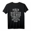 Lustiges Rentner T-Shirt zum HapDog - Mürrischer Alter Mann mit Spruch für humorvolle Männer