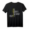 Lustiges Sarkastisches T-Shirt zum HapDog - Witziges Geschenk für die 40-jährige Geburtstagsparty, Jahr 1980 B