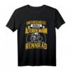 Unterschätze niemals einen älteren Mann mit seinem Rennrad T-Shirt – Perfektes Geschenk für Radfahrer zum Geburtstag oder Weihnachten