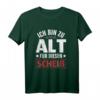 Alter Sack Alte Socke Ironie T-Shirt - Lustiges Spruchshirt für Senioren, Freunde und Kollegen mit Humor und Sarkasmus
