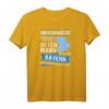 Bayrischer Dialekt Bayern Alten Mann Boarisches Geschenk - Traditionelles T-Shirt mit Bayerischer Flagge, perfekt für Vatertag, Geburtstag & Volksfest