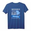 Bayrischer Dialekt Bayern Alten Mann Boarisches Geschenk - Traditionelles T-Shirt mit Bayerischer Flagge, perfekt für Vatertag, Geburtstag & Volksfest