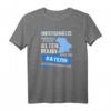 Bayrischer Dialekt Bayern Alten Mann Boarisches Geschenk - Traditionelles T-Shirt mit Bayerischer Flagge, perfekt für Vatertag, Geburtstag & Volksfest