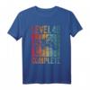 HapDog Geschenk für Junge Männer - Level Complete 40 Jahre T-Shirt, Lustige Gaming Geschenkidee & Geburtstagsdeko
