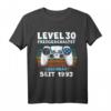 1993 Geburtstag Mann 30 Jahre Deko Lustig T-Shirt - Perfekte Geschenkidee & Partydekoration für den 30. Geburtstag