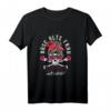 Böse Alte Frau Langarmshirt mit Totenkopf Sarkasmus - Klassisch geschnitten, doppelt genähter Saum, perfektes Geschenk für Humorliebhaberinnen