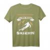 Unterschätze niemals einen alten Mann auf Skiern T-Shirt - Lustiges Wintersport Geschenk für Väter & Skifahrer zum Geburtstag