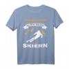 Unterschätze niemals einen alten Mann auf Skiern T-Shirt - Lustiges Wintersport Geschenk für Väter & Skifahrer zum Geburtstag