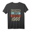 57. Geburtstag Mann T-Shirt - Legendär seit 1966 Lustiges Geschenk für den 57. Geburtstag, Feier & Dekoration
