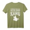 Unterschätze niemals einen alten Mann mit einem Kanu T-Shirt - Perfekt für Wassersportler, Paddler und Naturfreunde