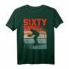 60. Geburtstag Retro Ski Skifahren T-Shirt für Männer & Frauen – Cooles Wintersport Design zum Jubiläum