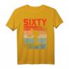 60. Geburtstag Retro Ski Skifahren T-Shirt für Männer & Frauen – Cooles Wintersport Design zum Jubiläum