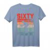 60. Geburtstag Retro Ski Skifahren T-Shirt für Männer & Frauen – Cooles Wintersport Design zum Jubiläum