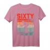 60. Geburtstag Retro Ski Skifahren T-Shirt für Männer & Frauen – Cooles Wintersport Design zum Jubiläum