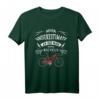 Herren Radfahrer T-Shirt mit lustigem Retro Vintage Design – Unterschätzen Sie niemals einen alten Mann mit Fahrrad, perfekt für Biker Papa, Opa und Radfahrerliebhaber