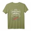 Herren Radfahrer T-Shirt mit lustigem Retro Vintage Design – Unterschätzen Sie niemals einen alten Mann mit Fahrrad, perfekt für Biker Papa, Opa und Radfahrerliebhaber