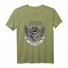 Herren Opa Großvater Motorrad Biker Böser Alter Mann T-Shirt - Lustiges Vintage Style Shirt für Opa, Papa & Onkel mit Humor