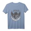 Herren Opa Großvater Motorrad Biker Böser Alter Mann T-Shirt - Lustiges Vintage Style Shirt für Opa, Papa & Onkel mit Humor