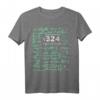 Quadratwurzel von 324 T-Shirt - Cooles Geburtstagsgeschenk zum 18. Geburtstag für Mathe- und Wissenschafts-Nerds